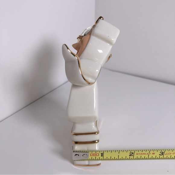 Cogsworth Porcelain Figurine, Beauty and the Beast collection, Lenox for Disney - Picture 9 of 10